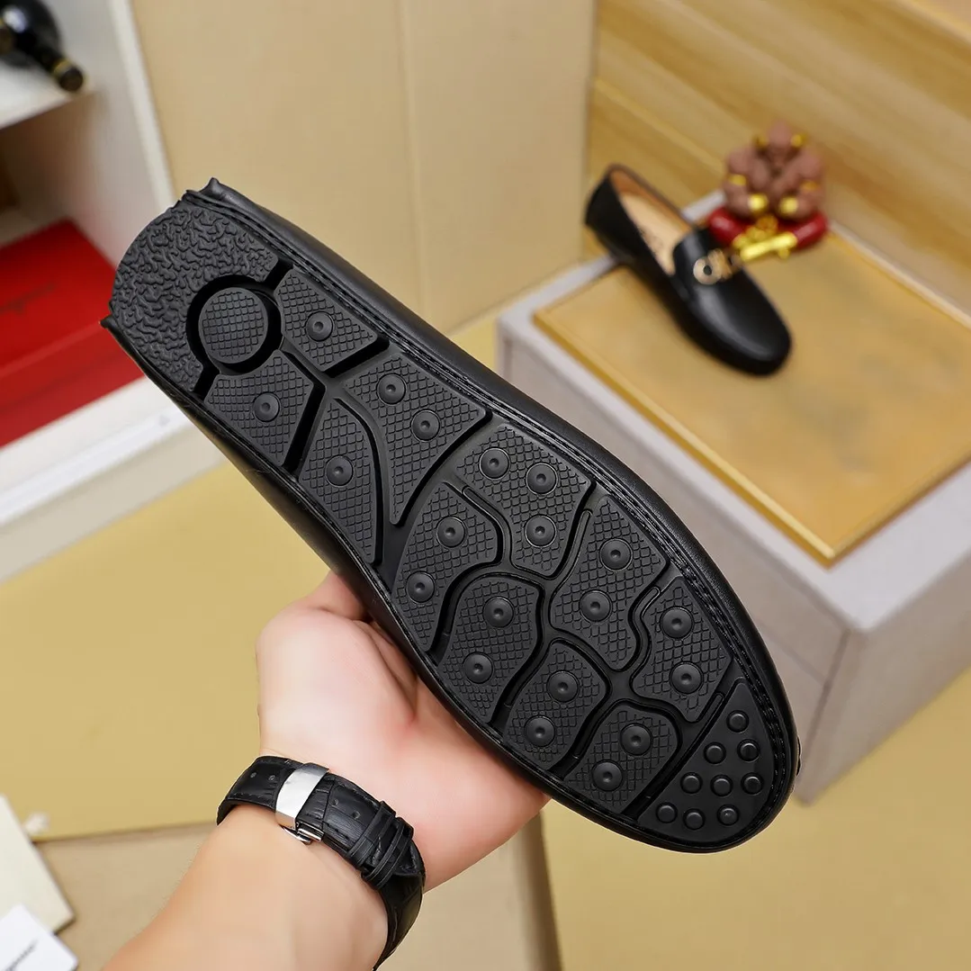 Men's shoes 💰360 🕷🕷【Ferragamo】Ferragamo Popular fashionable casual slip-on shoes🇨🇳Official website counter 1:1 production, original mold opening💯Good quality visible, imported high-end first-layer calfskin, luxurious pigskin lining🌿Very clear texture, high-quality waterproof, non-slip and wear-resistant outsole🎋High quality and low price, truly handmade🍓Color, code number 38-45